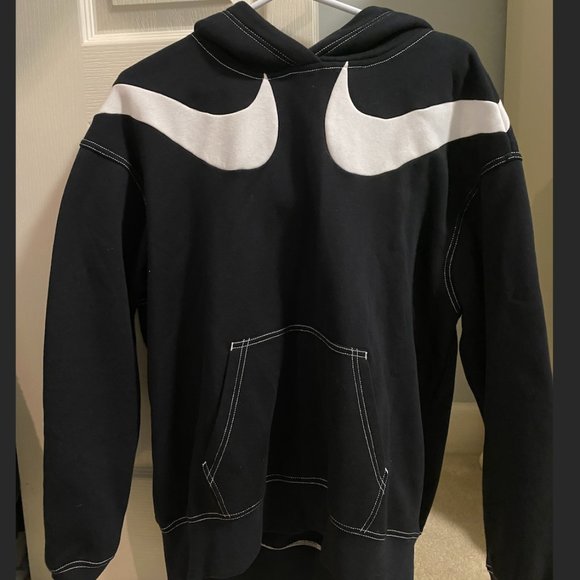 Nike oversized black hoodie size small - Picture 1 of 2